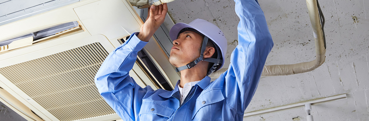 業務用エアコンの設置や換気設備工事をトータルサポート